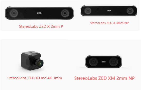 Stereolabs ZED X系列工業(yè)立體相機(jī)不同鏡頭與用途對(duì)比